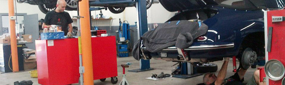 Porsche Shop Work