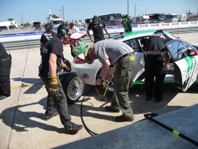 Brake rotor temps