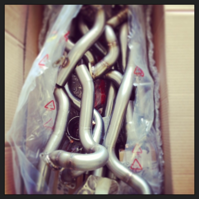 Supersprint headers, unassembled